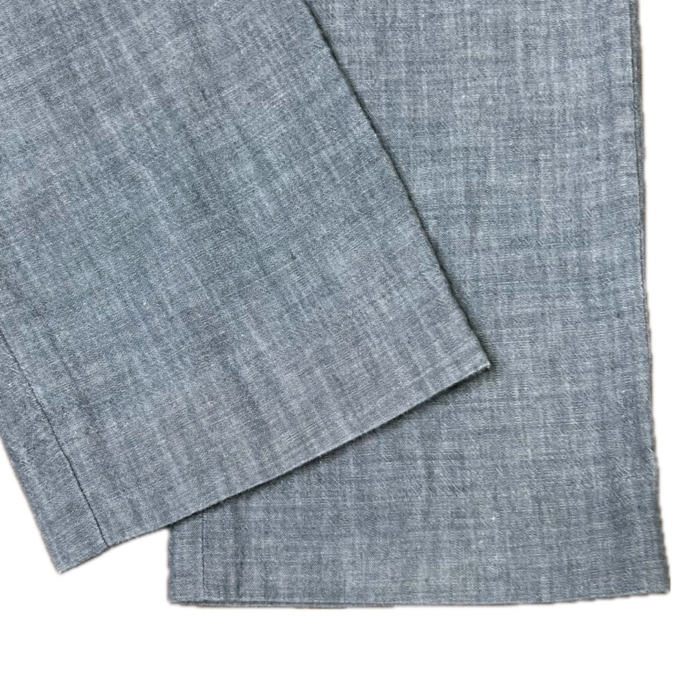 J. Crew Pants Men’s Bowery Slim Chambray Blue Lightweight 100% Cotton W 32 L 32 - Picture 13 of 14